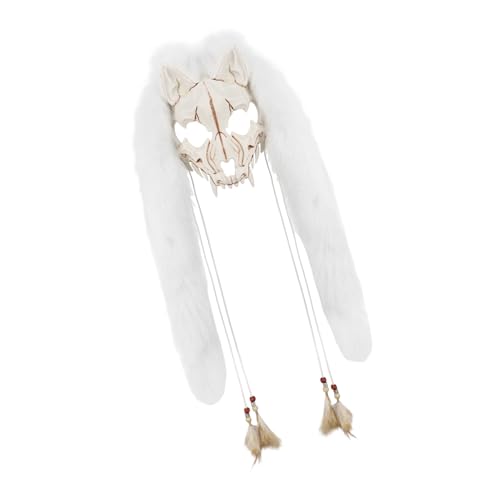 Werwölfe Kunstpelze Wikinger Füchse Pelz Tier Maske Halloween Cosplay Kostüm Zubehör Wendigo Kopfschmuck Werwölfe Kostüm Cosplay Zubehör Werwölfe Kunstpelze Wikinger Füchse Pelz Tier Maske Halloween Cosplay Kostüm Zubehör Wendigo Kopfschmuck Werwölfe Kostüm Cosplay Zubehör von Haiki