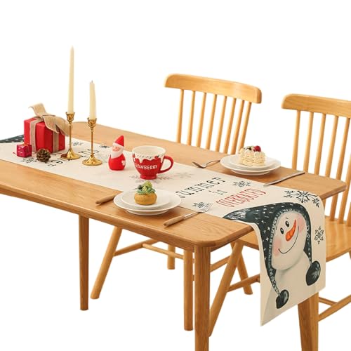 Wiederverwendbare Feiertagstischdecke für Weihnachten, Dinner-Party-Dekorationen und Familienfeiern, Festival-Tischdecke Wiederverwendbare Feiertagstischdecke für Weihnachten, Dinner-Party-Dekorationen und Familienfeiern, Festival-Tischdecke von Haiki
