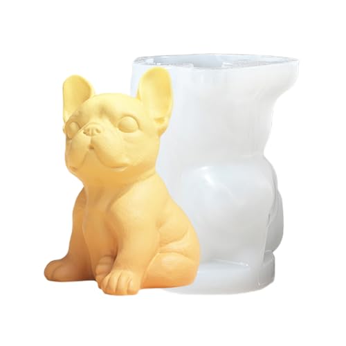 3D-Silikonform für Hunde, niedliche Tierkerzenformen, Welpenform, Harzgussform, Seifenherstellung, Heimdekoration, für Kerzen, Seife, Epoxidharz, Gips, Handwerk 3D-Silikonform für Hunde, niedliche Tierkerzenformen, Welpenform, Harzgussform, Seifenherstellung, Heimdekoration, für Kerzen, Seife, Epoxidharz, Gips, Handwerk von Hailerio