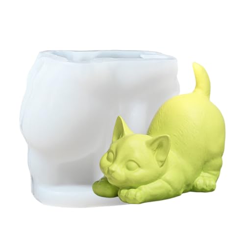 3D-Silikonform für Hunde, niedliche Tierkerzenformen, Welpenform, Harzgussform, Seifenherstellung, Heimdekoration, für Kerzen, Seife, Epoxidharz, Gips, Handwerk 3D-Silikonform für Hunde, niedliche Tierkerzenformen, Welpenform, Harzgussform, Seifenherstellung, Heimdekoration, für Kerzen, Seife, Epoxidharz, Gips, Handwerk von Hailerio