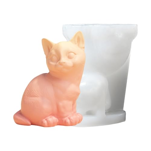 3D-Silikonform für Hunde, niedliche Tierkerzenformen, Welpenform, Harzgussform, Seifenherstellung, Heimdekoration, für Kerzen, Seife, Epoxidharz, Gips, Handwerk 3D-Silikonform für Hunde, niedliche Tierkerzenformen, Welpenform, Harzgussform, Seifenherstellung, Heimdekoration, für Kerzen, Seife, Epoxidharz, Gips, Handwerk von Hailerio