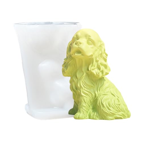 3D-Silikonform für Hunde, niedliche Tierkerzenformen, Welpenform, Harzgussform, Seifenherstellung, Heimdekoration, für Kerzen, Seife, Epoxidharz, Gips, Handwerk 3D-Silikonform für Hunde, niedliche Tierkerzenformen, Welpenform, Harzgussform, Seifenherstellung, Heimdekoration, für Kerzen, Seife, Epoxidharz, Gips, Handwerk von Hailerio