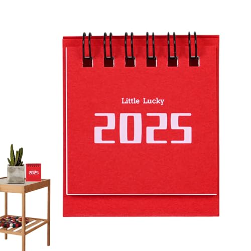 Hailerio Schreibtischkalender, Schreibtisch Stehkalender, Desktop Dekoration, Notizblock Kalender 2025 Stehkalender für Heimschule von Hailerio
