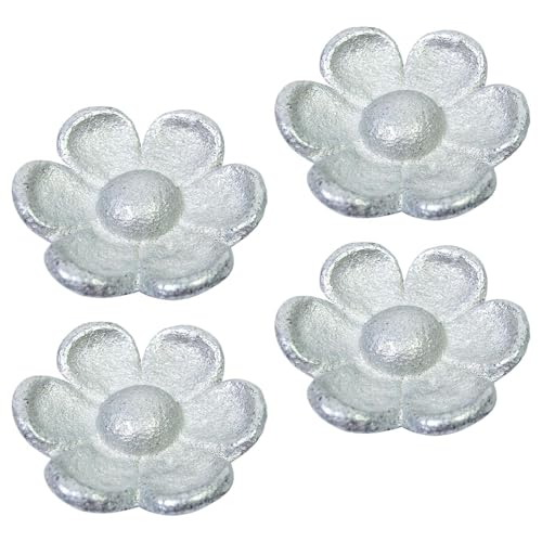 Stoffgewichte - 4er Set Retro Blumen Stoffgewichte Für Näharbeiten - Stabile Stoffhalteblöcke Nähen Basteln Zubehör für Anfänger Schneider Kalligrafen Quilter von Hailerio