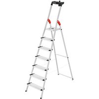 Hailo Haushaltsleiter L80 ComfortLine alu 7 Stufen, H: 232,0 cm von Hailo