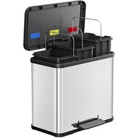 Hailo Öko trio Plus L Mülltrenner 27,0 l edelstahl von Hailo