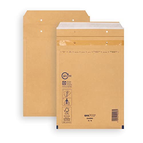 50 Luftpolstertaschen 200 x 275 mm | selbstklebend | Polsterumschläge | Versandtaschen | Warensendung | Luftpolsterumschläge | braun | selbstklebende | Luftpolster geeignet für DIN A5 50 Luftpolstertaschen 200 x 275 mm | selbstklebend | Polsterumschläge | Versandtaschen | Warensendung | Luftpolsterumschläge | braun | selbstklebende | Luftpolster geeignet für DIN A5 von Hairlich