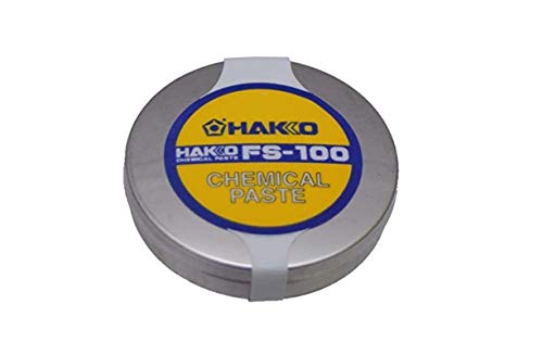 Hakko Lötspitzenpolitur Paste FS100-01 FS 100-01 (Verzinnungspaste) Inhalt: 10 g, zur Regeneration der Lötspitzenoberfläche, verhindert Oxidation und verlängert somit die Lebenszeit der Spitzen. von Hakko