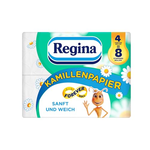 Regina Kamillenpapier Forever Roll 4, 8 Toilettenpapier Regina Kamillenpapier Forever Roll 4, 8 Toilettenpapier von Hakle