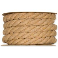 HALBACH Baumwollkordel 10mm 4m natur von Halbach Seidenbänder