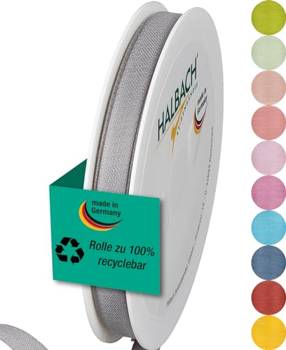 Halbach Seidenbänder Geschenkband | Breite 10mm Länge 25m | Schleifenband made in Germany |Geschenkbänder in einer Vielzahl von Farben und Breiten, perfekt zum Verpacken und Dekorieren, Farbe: grau Halbach Seidenbänder Geschenkband | Breite 10mm Länge 25m | Schleifenband made in Germany |Geschenkbänder in einer Vielzahl von Farben und Breiten, perfekt zum Verpacken und Dekorieren, Farbe: grau von Halbach