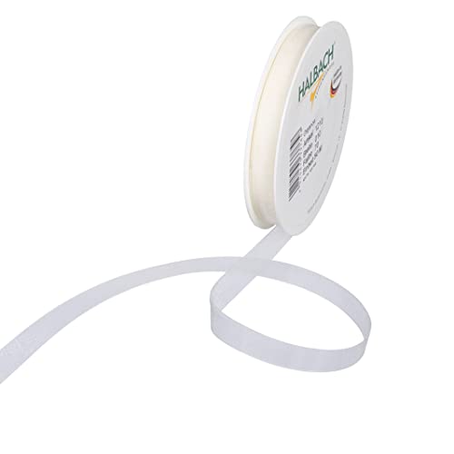 Halbach Seidenbänder Premium Organzaband Breite 10mm Länge 50 m Bastelband zum Verzieren von Geschenken, transparentes Band, Dekoband zum basteln, Farbe: cream Halbach Seidenbänder Premium Organzaband Breite 10mm Länge 50 m Bastelband zum Verzieren von Geschenken, transparentes Band, Dekoband zum basteln, Farbe: cream von Halbach Seidenbänder