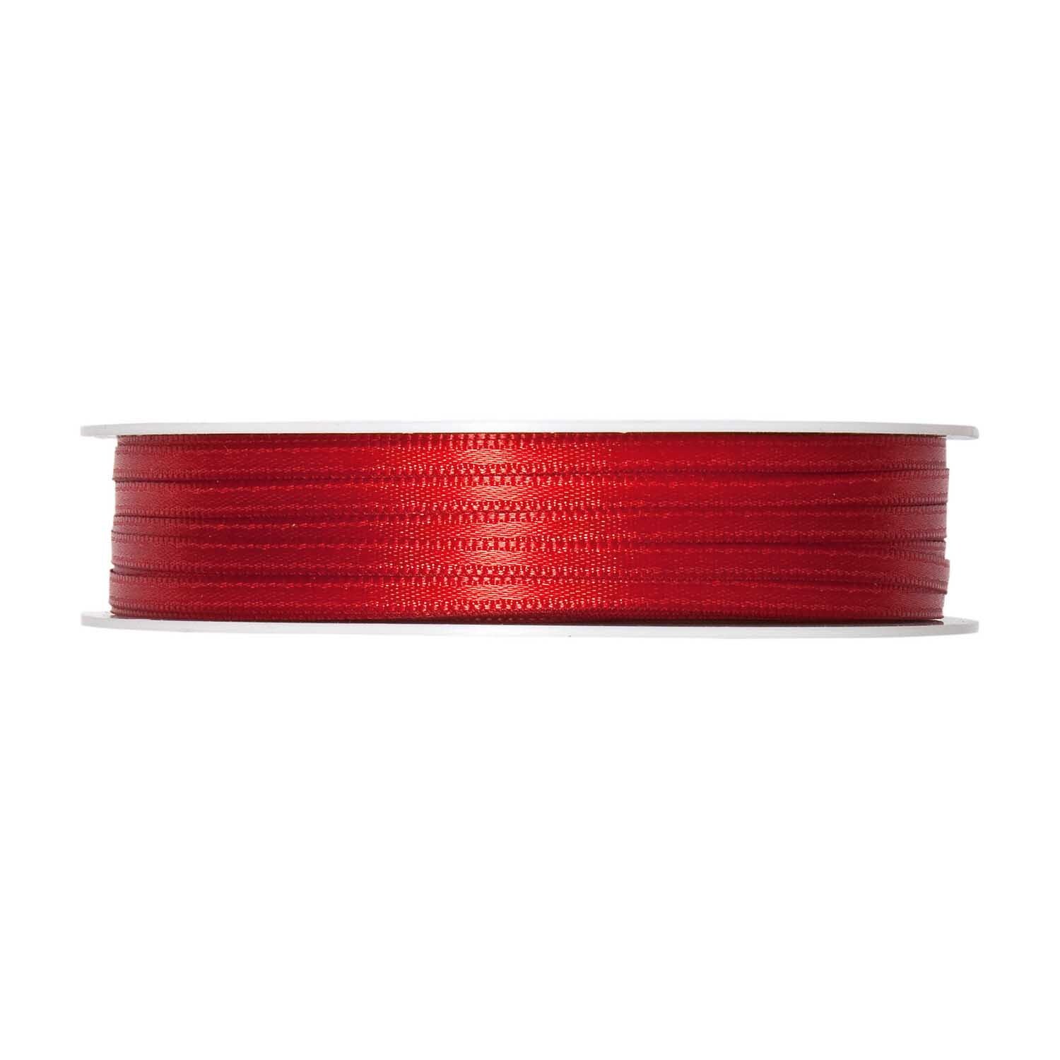 Halbach Satinband 3mm 10m Rot von Halbach