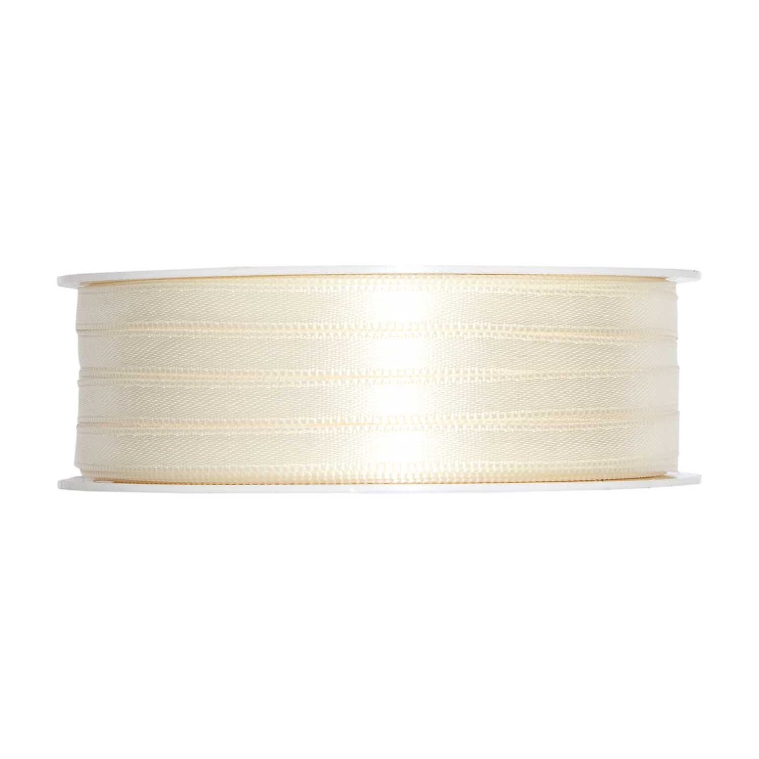 Halbach Satinband 6mm 10m Creme von Halbach