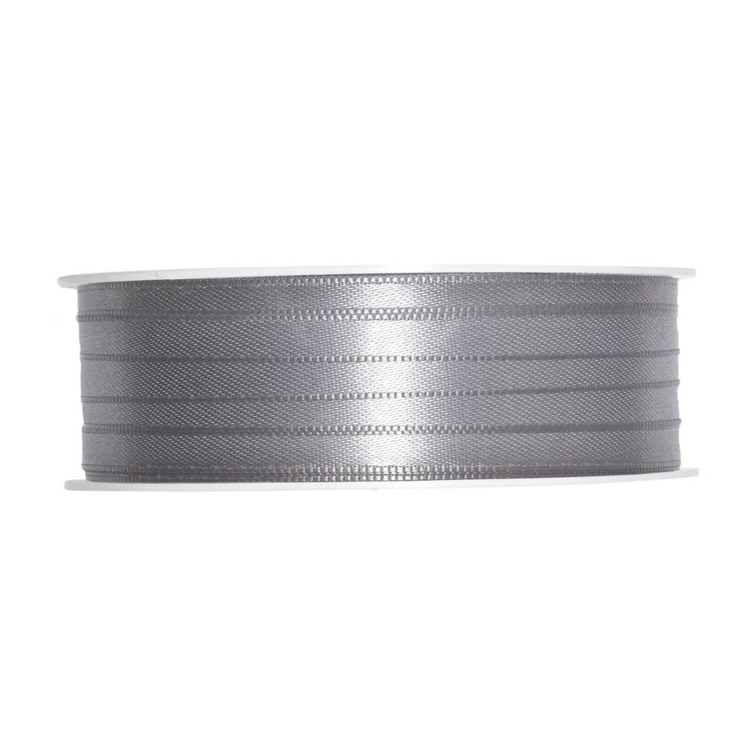 Halbach Satinband 6mm 10m Grau von Halbach