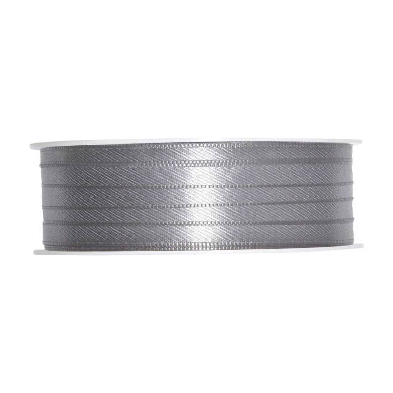 Halbach Satinband 6mm 10m Grau von Halbach