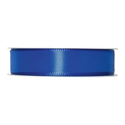 Taftband 25mm 5m blau von Halbach Seidenbänder