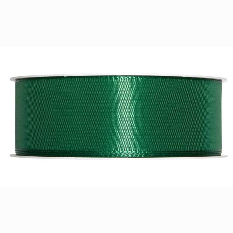 Taftband 60mm 5m grass green von Halbach Seidenbänder