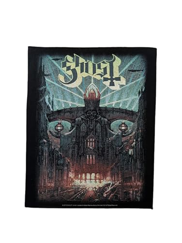 Ghost - Meliora - Unisex Backpatch multicolor 100% Polyester Band-Merch, Bands von Halle 15 Clothes