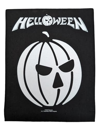 Helloween Backpatch Kürbis Logo von Halle 15