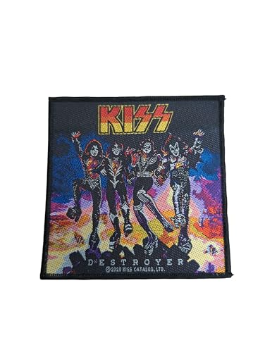 Kiss - Destroyer - Patch - Halle15Clothes - Aufnäher von Halle 15