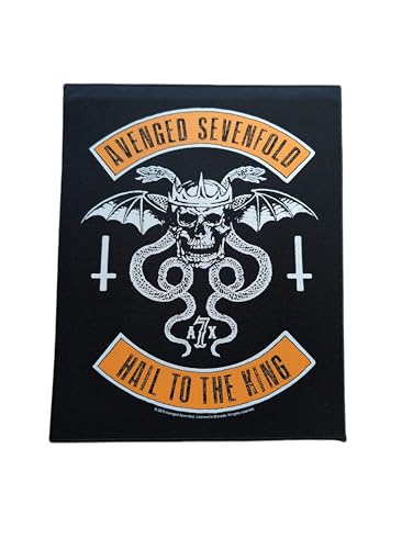 Avenged Sevenfold - Hail to the King - Backpatch multicolor 100% Polyester Band-Merch, Bands Avenged Sevenfold - Hail to the King - Backpatch multicolor 100% Polyester Band-Merch, Bands von Halle 15