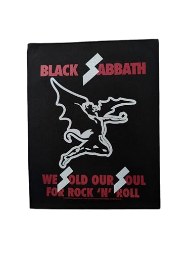 Black Sabbath - We Sold Our Soul - Backpatch multicolor 100% Polyester Band-Merch, Bands Black Sabbath - We Sold Our Soul - Backpatch multicolor 100% Polyester Band-Merch, Bands von Halle 15