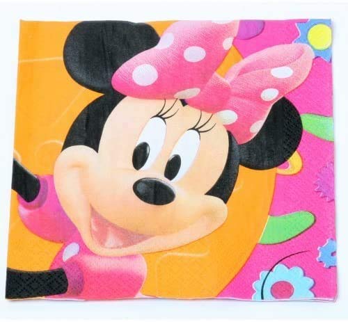 Disney Minnie Maus Lunch-Servietten, 16 Karat (750) von Hallmark