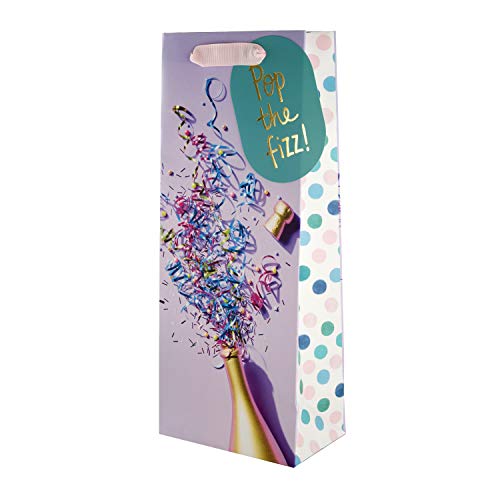 Hallmark Celebration Flaschentasche – "Pop That Fizz!" Design von Hallmark