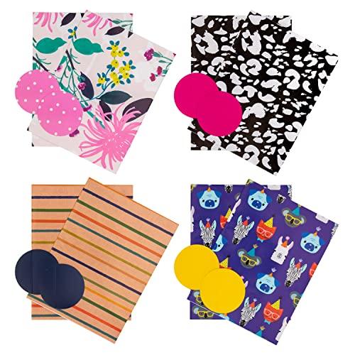Hallmark Geschenkpapier und Geschenkanhänger für jeden Anlass, 8 Bögen und 8 Anhänger in 4 Designs Hallmark Geschenkpapier und Geschenkanhänger für jeden Anlass, 8 Bögen und 8 Anhänger in 4 Designs von Hallmark