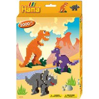 Hama® Bügelperlen Set Dino Welt mehrfarbig von Hama®