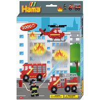 Hama® Bügelperlen Set Feuerwehr mehrfarbig von Hama®