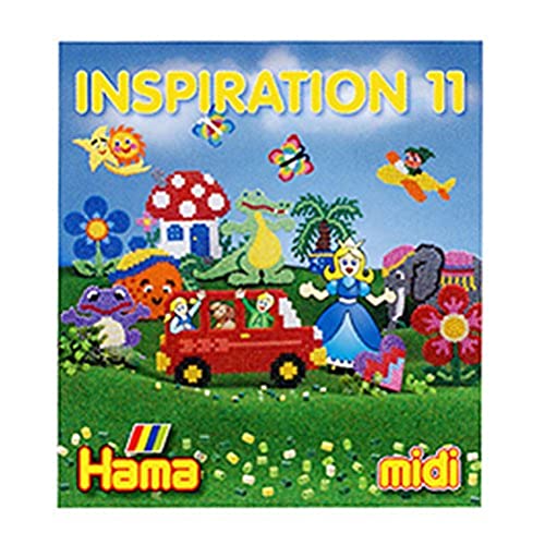 Hama Perlen 399-11 Inspiration Heft Nr. 11 Vorlagenbuch mit farbenfrohen Ideen, Motiven und Anleitungen zum Basteln mit Bügelperlen, kreativer Bastelspaß für Groß und Klein Hama Perlen 399-11 Inspiration Heft Nr. 11 Vorlagenbuch mit farbenfrohen Ideen, Motiven und Anleitungen zum Basteln mit Bügelperlen, kreativer Bastelspaß für Groß und Klein von Hama
