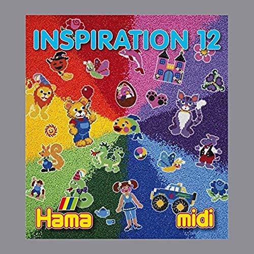 Hama Perlen 399-12 Inspiration Heft Nr. 12 Vorlagenbuch mit farbenfrohen Ideen, Motiven und Anleitungen zum Basteln mit Bügelperlen, kreativer Bastelspaß für Groß und Klein Hama Perlen 399-12 Inspiration Heft Nr. 12 Vorlagenbuch mit farbenfrohen Ideen, Motiven und Anleitungen zum Basteln mit Bügelperlen, kreativer Bastelspaß für Groß und Klein von Hama