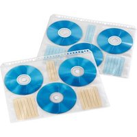 hama 6er CD-/DVD-Hüllen transparent, 10 St. hama 6er CD-/DVD-Hüllen transparent, 10 St. von Hama