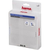 hama 1er CD-/DVD-Hüllen transparent, 50 St. von Hama