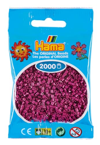 Hama 2000 Mini-Perlen (kleine Perlen, �2,5 mm) Pflaume von Hama