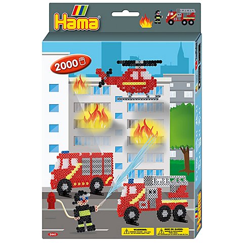 Hama Bügelperlen-Set "Feuerwehr" von Hama