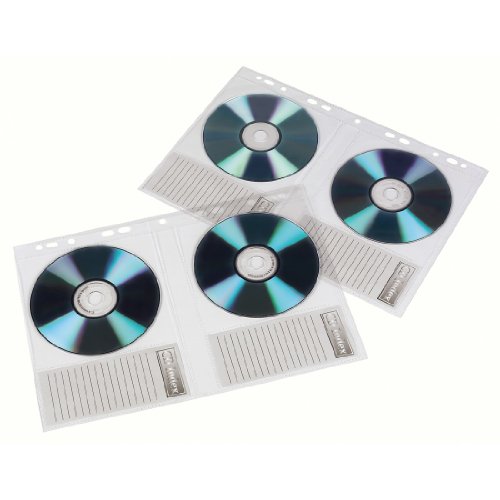 Hama CD ROM Ordnerhüllen DIN A4 für 20 CD-ROMs von Hama