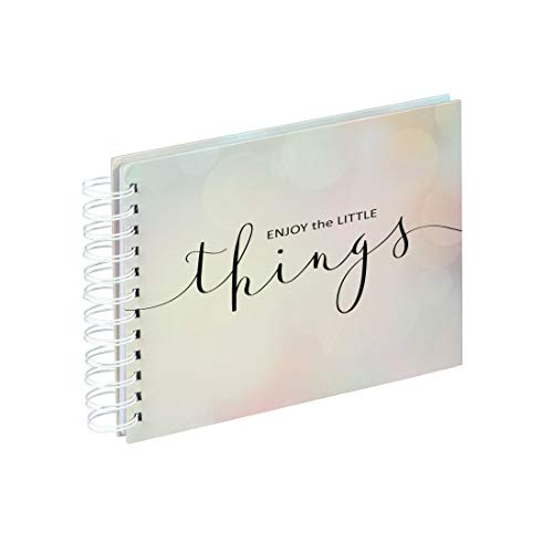 Hama Letterings Enjoy Spiralbindung, 28 x 17 cm, 50 Seiten, blanko, 3890 von Hama