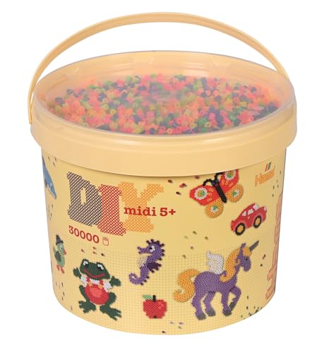 Hama Midi Beads 30.000 pcs in Eimer Mix 51 von Hama