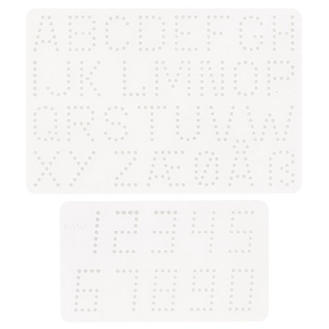 Hama Stiftplatten Buchstaben und Zahlen von Hama