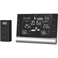 hama Black Line Plus Wetterstation schwarz von Hama