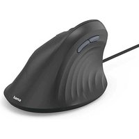 hama ECM-500L Maus ergonomisch kabelgebunden schwarz von Hama