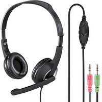 hama HS-P150 Headset schwarz hama HS-P150 Headset schwarz von Hama