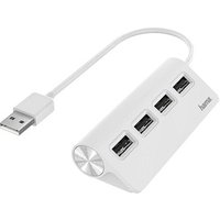 hama USB-Hub 4-fach weiß hama USB-Hub 4-fach weiß von Hama