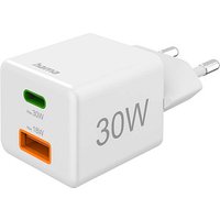hama Ladeadapter weiß, 30 Watt hama Ladeadapter weiß, 30 Watt von Hama