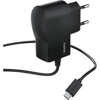 hama Ladekabel mit Adapter schwarz, Kabellänge: 1,0 m, 5 Watt von Hama