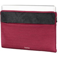 hama Laptophülle Tayrona Kunstfaser rot bis 39,6 cm (15,6 Zoll) von Hama