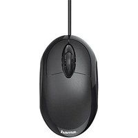 hama MC-100 Maus kabelgebunden schwarz hama MC-100 Maus kabelgebunden schwarz von Hama